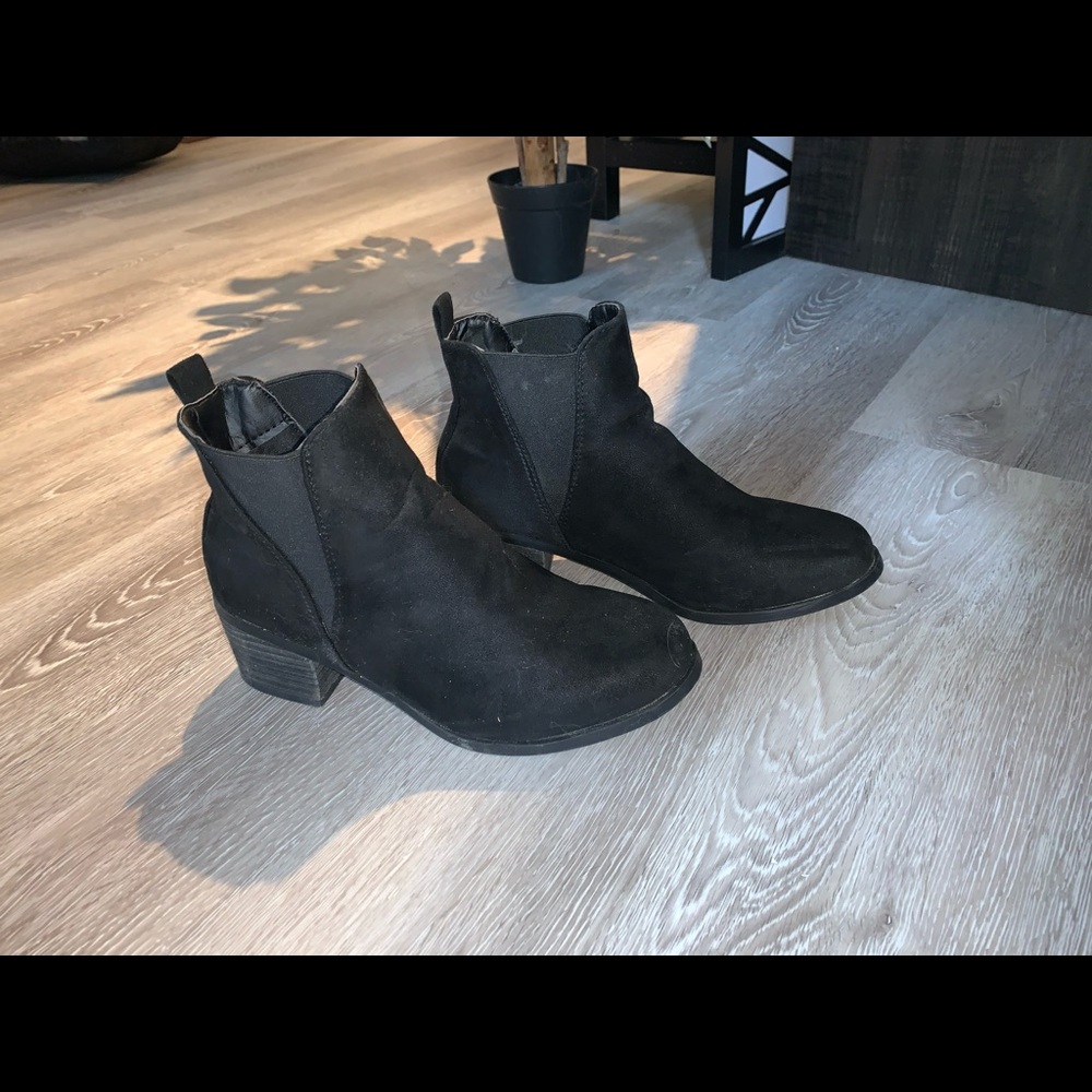 Black booties